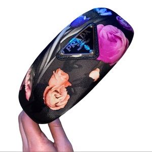 Prada floral headband